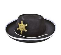 Bristol Novelty BH206 Cowboy Felt Hat Childs Black, Unisex-Adult, One Size Halloween Halloween