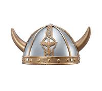 Bristol Novelty BH390 Viking Helmet, Boys, Multi-Colour, One Size