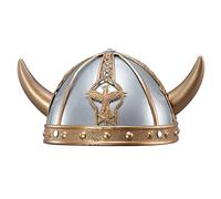 Bristol Novelty BH390 Viking Helmet, Boys, Multi-Colour, One Size