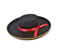 Bristol Novelty BH514 Spanish Felt Hat, Unisex-Adult, Black, One Size