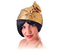 Bristol Novelty BH620 Gold Cloche 20’s Hat Glocke 20', Womens, One Size