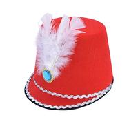Bristol Novelty Hat BH638 Majorette Red Men's One Size