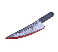 Bristol Novelty BA490 Blood Splattered Knife, Unisex-Adult, Red, One Size