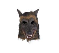 Bristol Novelty BM539 Wolf Mask, Unisex-Adult, One Size, Greyish Brown