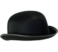 Bristol Novelty Bowler Hat Satin Finished Black