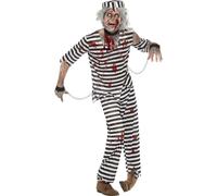Bristol Novelty Boys Convict Zombie Costume / N/A N/A BN4419