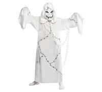 Bristol Novelty Boys Cool Ghoul Costume - White - S - White