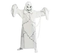 Bristol Novelty Boys Cool Ghoul Costume - White - S - White