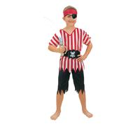 Bristol Novelty Boys Jagged Pirate Costume BN907