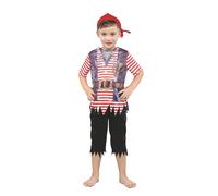Bristol Novelty Boys Sublimation Pirate Costume BN901