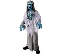 Bristol Novelty Boys White Demon Costume - White/Blue/Grey - 9-10 Years - White/Blue/Grey