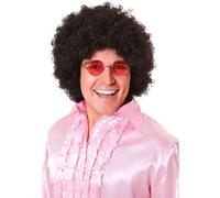 Bristol Novelty BW281 Afro Wig Black Jumbo Budget, One Size Halloween