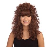 Bristol Novelty BW321 Curly Long Ginger Wig | For Women | Brown Budget, One Size Halloween Halloween