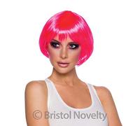 Bristol Novelty BW862 Princess Seduction Wig, Womens, Neon Pink, One Size