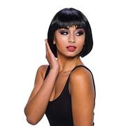 Bristol Novelty BW884 Elegant Bob Wig, Black, One Size Halloween