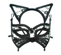 Bristol Novelty Cat MaskOne Size Black BN1195