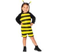 Bristol Novelty CC014 Bumble Bee Toddler Costume, Toddler Size Age 2-3 Years, Halloween
