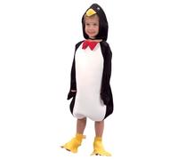 Bristol Novelty CC036 Penguin Costume set | For Kids | Black and White Toddler, Unisex-Child, X-Small Halloween Halloween
