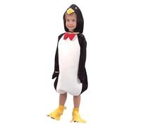 Bristol Novelty CC036 Penguin Costume set | For Kids | Black and White Toddler, Unisex-Child, X-Small Halloween Halloween