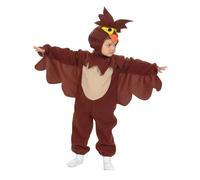 Boys Girls Owl Costume Bird Forest Night Animal Wings Kids Book Week Fancy Dress