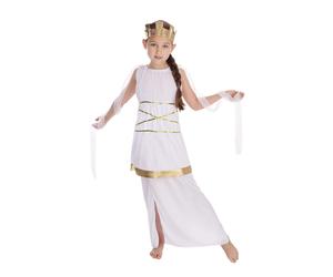 Bristol Novelty CC345 Grecian Costume set For Kids White Accessory, Age 4-6