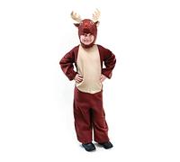 Bristol Novelty CC610 Reindeer Costume, Beige, Medium, Approx Age 5 - 7 Years, R