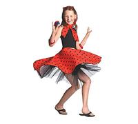 Bristol Novelty CC760B Rock 'N' Roll Skirt, Red, One Size Halloween