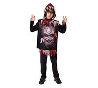 Bristol Novelty CF006 Devil Tabard and Hood, Boys, One Size Halloween