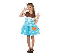 Bristol Novelty CF147 Cheeky Chocolate, Girls, Brown, Blue, White, Medium Halloween, World Book Day