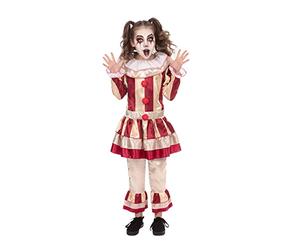 Bristol Novelty CF245S Carnevil Clown (Girl) Small Costume