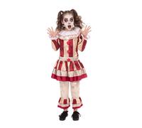 Bristol Novelty CF245S Carnevil Clown (Girl) Small Costume 6-8 Years