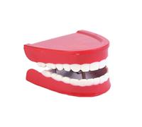Bristol Novelty Chatter Choppers Fake Teeth - Red/White - Red/White - One Size