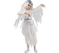 Bristol Novelty Childrens/Kids Ghostly Girl Costume - White - 3-4 Years - White
