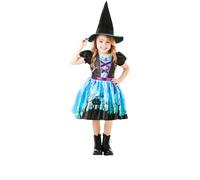 Bristol Novelty Childrens/Kids Moonlight Witch Costume BN5443