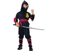 Bristol Novelty Childrens/Kids Ninja Costume Set BN5282
