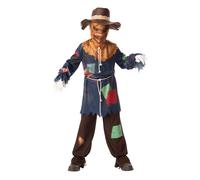 Bristol Novelty Childrens/Kids Sinister Scarecrow Costume12-14 Years Blue/Brown/