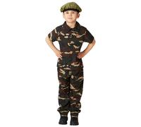 Bristol Novelty Childrens/Kids Soldier Costume BN5104
