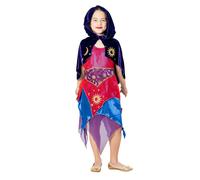 Bristol Novelty Childrens/Kids Sorceress Costume Dress Set - Multicoloured - 7-8 Years - Multicoloured