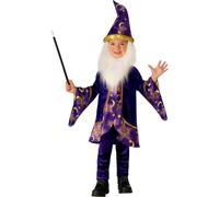 Bristol Novelty Childrens/Kids Wizard Costume - Purple - 5-6 Years - Purple