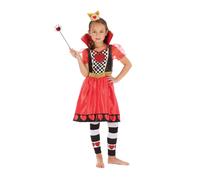 Bristol Novelty Children's Queen of Hearts Costume 6 - 8 years