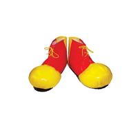 Bristol Novelty Clown Shoe Covers, Adult Fancy Dress Accessory
