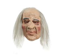 Bristol Novelty Creepy Old Man Mask - Pink/Grey - Pink/Grey - One Size