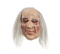 Bristol Novelty Creepy Old Man Mask - Pink/Grey - Pink/Grey - One Size