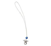 Bristol Novelty Dragon Necklace - Silver/Blue - One Size