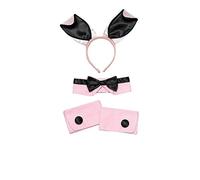 Bunny Girl Set Pink & Black