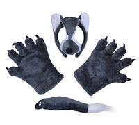 Bristol Novelty Wolf Child Fancy Dress Accessory Kit