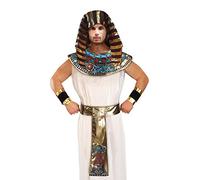 Bristol Novelty DS178 Adults Pharaoh Costume Accessory Set, Rainbow, One Size