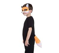 Bristol Novelty DS199 Fox Set (Mask and Tail), One Size Halloween Halloween