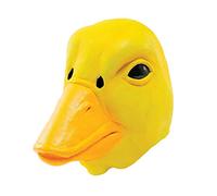 Quacktastic Yellow Duck Face Mask - Easter Cosplay Costume for Adults Children