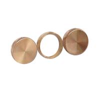 Bristol Novelty Dynamic Coin Magic Trick - Gold - Gold - One Size